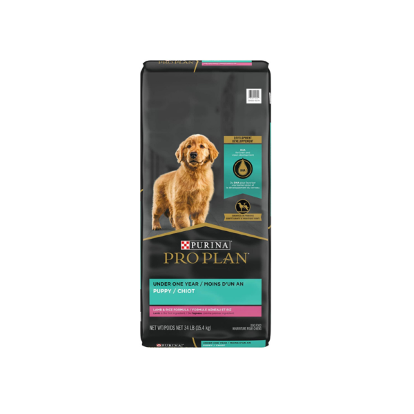 Purina Pro Plan Real Meat, High Protein Dry Puppy Food, Lamb & Rice Formula